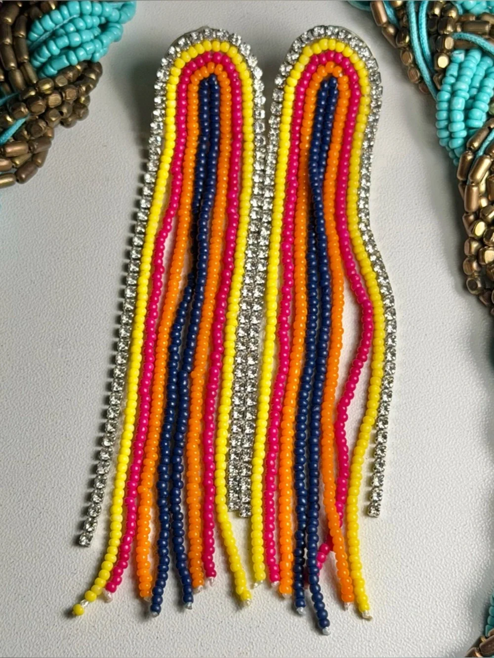 Maximalist Beaded Jewelry Bundle: Vintage to Modern Necklaces and Earrings
